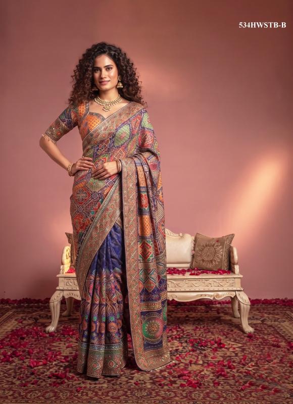 Mahotsav Nimaya Rajwadi Vol 5 catalog work sarees wholesale market in surat