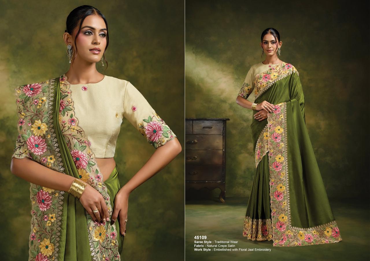 Mahotsav Norita 45100 Saadgi catalog fancy sarees wholesale market