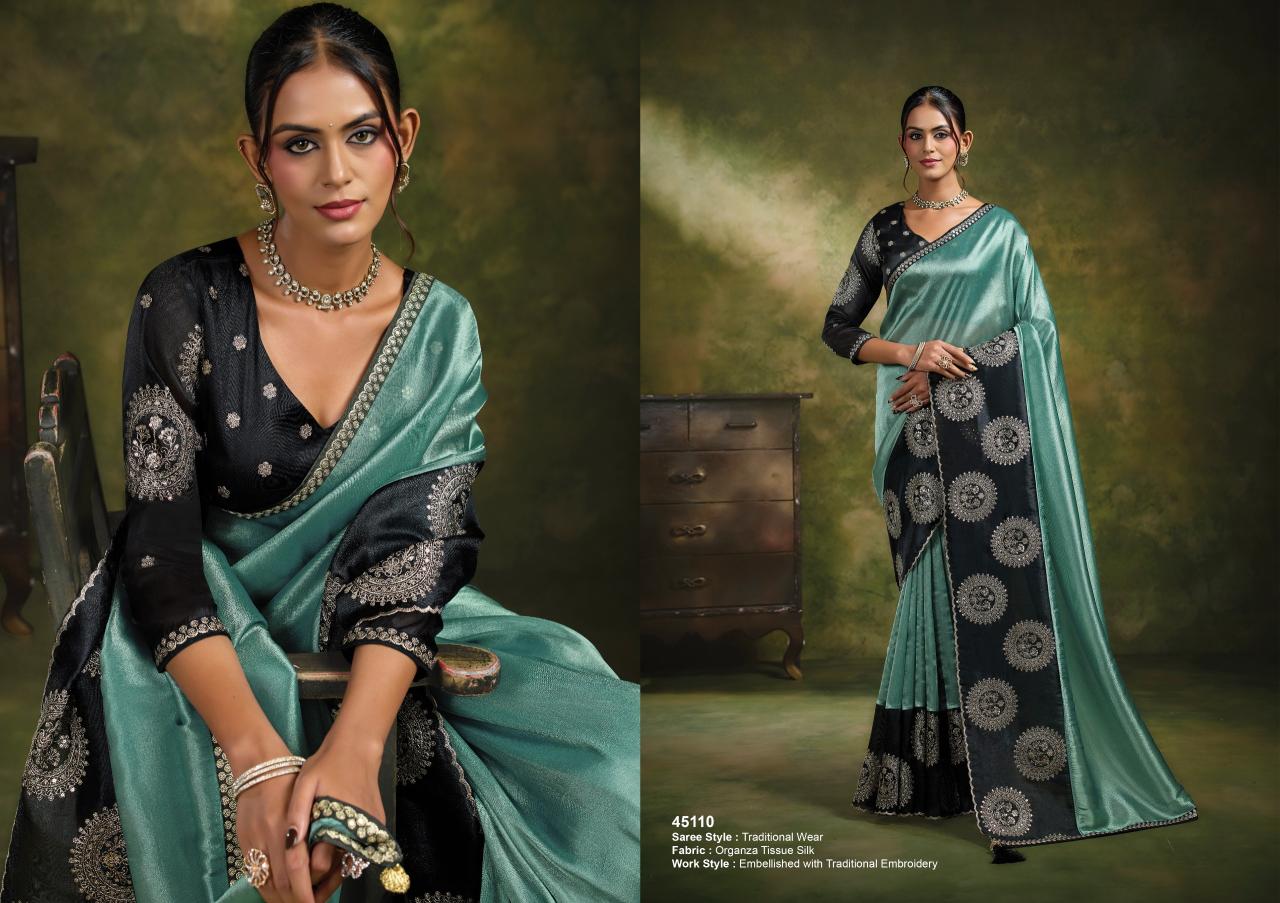 Mahotsav Norita 45100 Saadgi catalog fancy sarees wholesale market