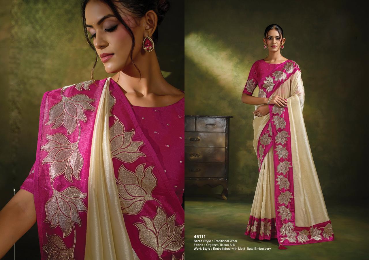 Mahotsav Norita 45100 Saadgi catalog fancy sarees wholesale market