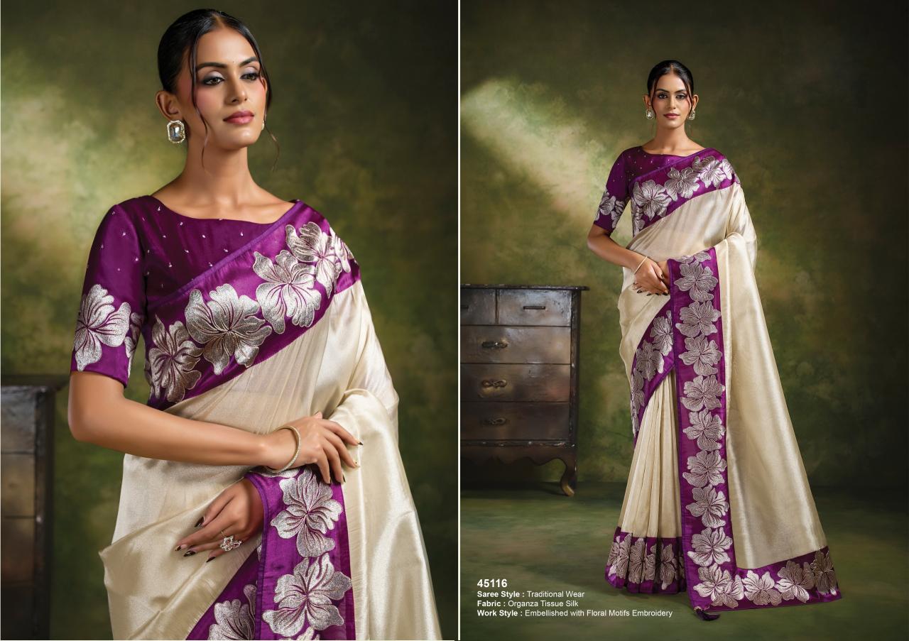 Mahotsav Norita 45100 Saadgi catalog fancy sarees wholesale market