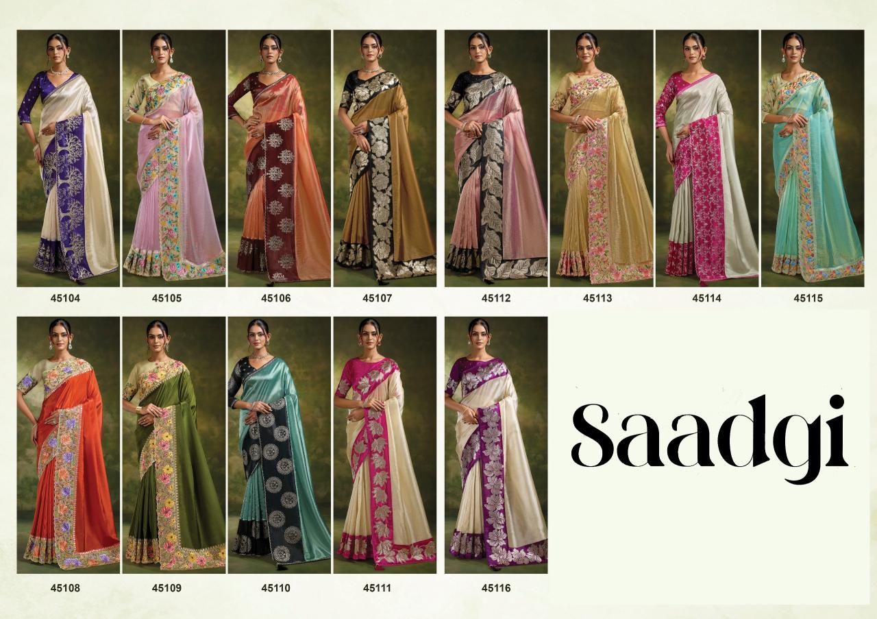 Mahotsav Norita 45100 Saadgi catalog fancy sarees wholesale market
