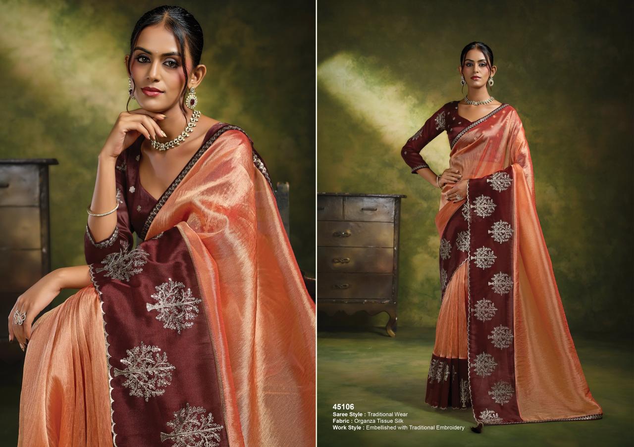 Mahotsav Norita 45100 Saadgi catalog fancy sarees wholesale market