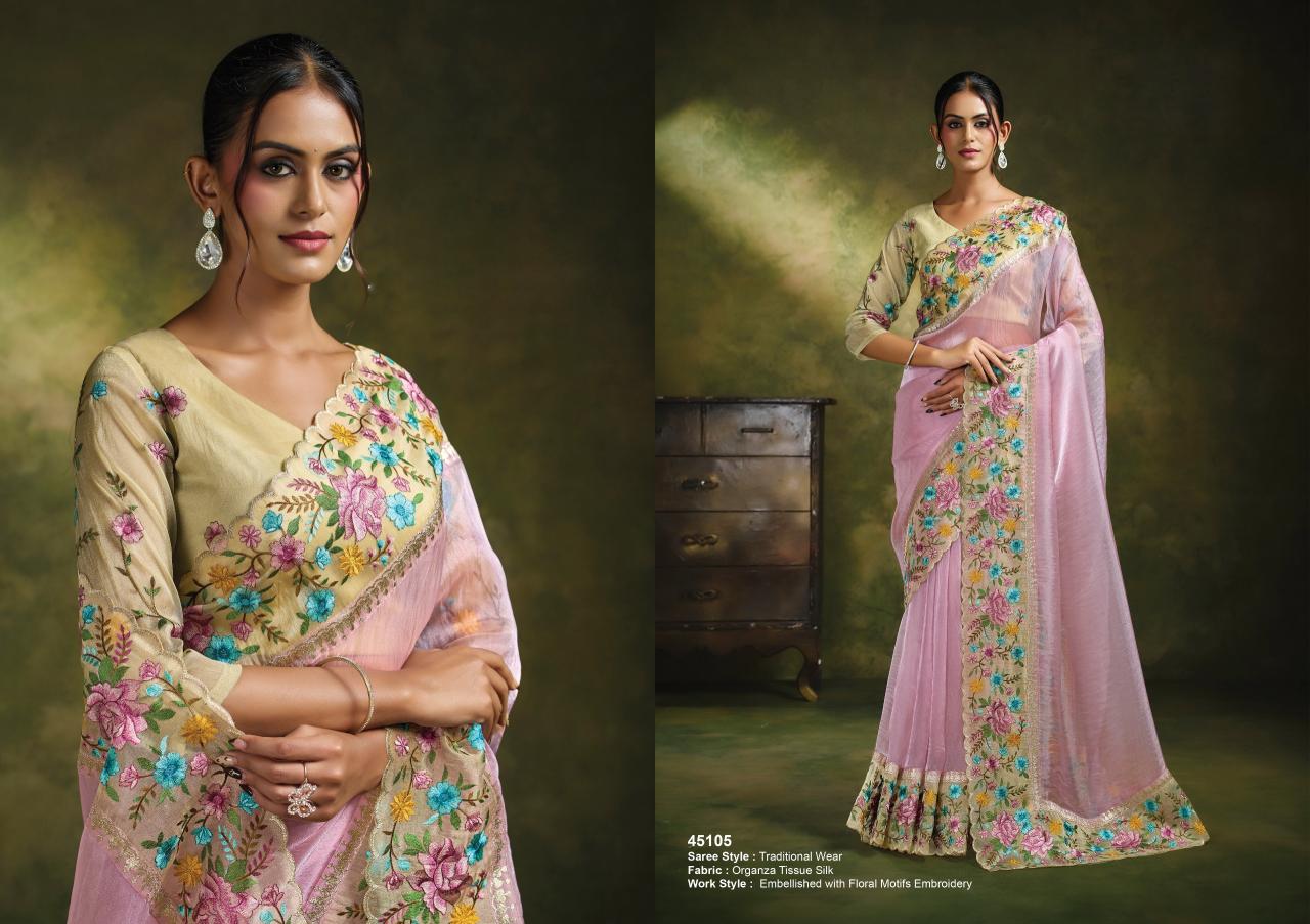 Mahotsav Norita 45100 Saadgi catalog fancy sarees wholesale market