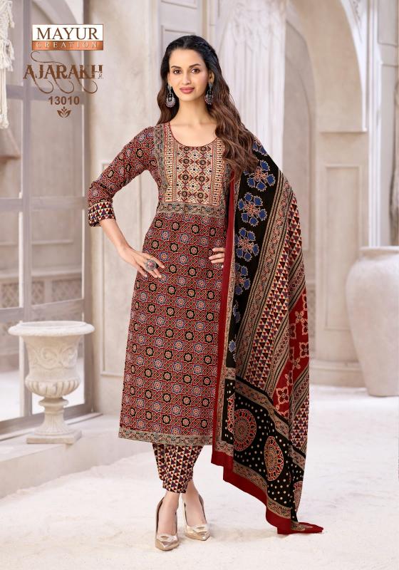 Mayur Ajarakh Vol-13 – Kurti Pant With Dupatta - Wholesale Catalog