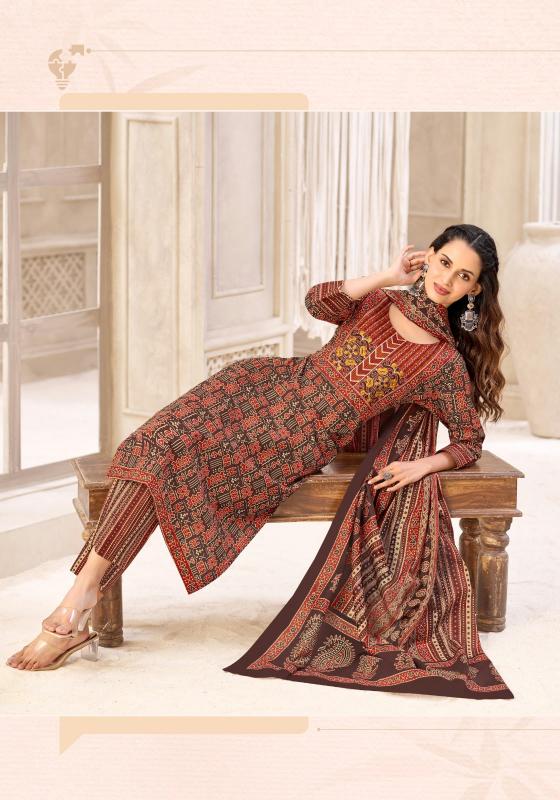 Mayur Ajarakh Vol-13 – Kurti Pant With Dupatta - Wholesale Catalog