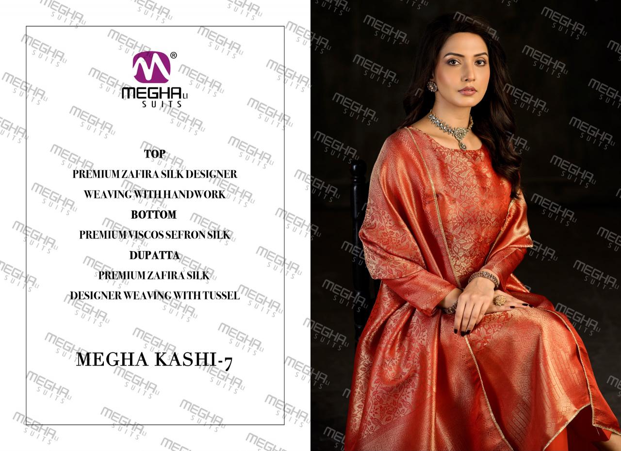 Meghali Megha Kashi vol 7 catalog ludhiana design salwar kameez wholesale exporter