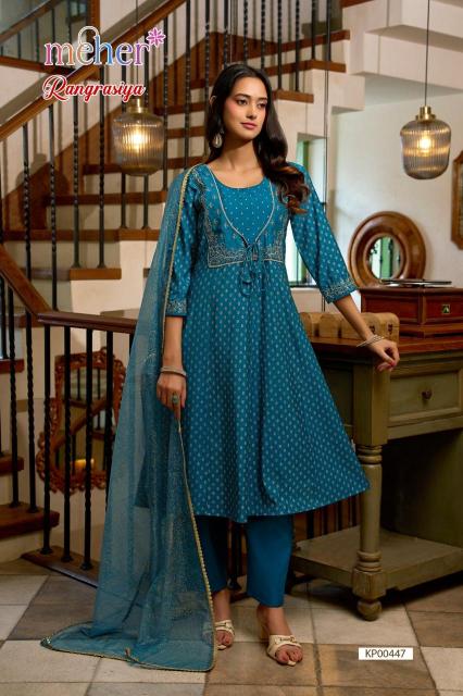 Meher Rangrasiya catalog wholesale kurtis wholesaler in bangalore