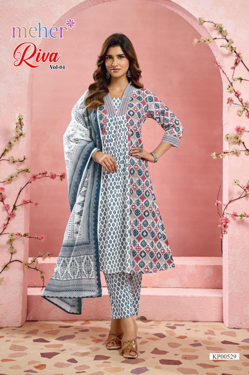 Meher Riva vol 4 catalog alibaba wholesale kurti
