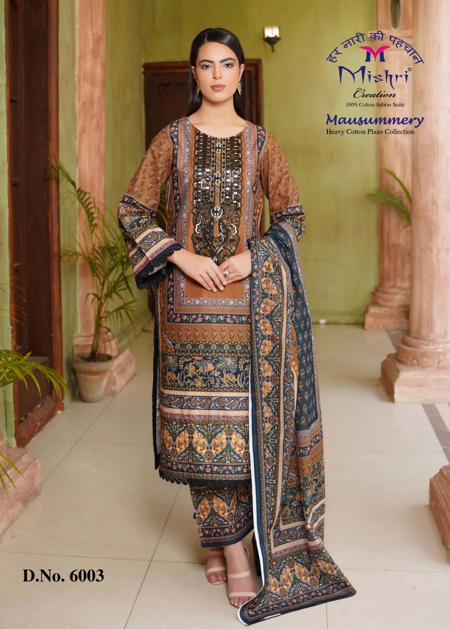 mishri Mausummery Vol 6 – Karachi Dress Material Wholesale Catalog