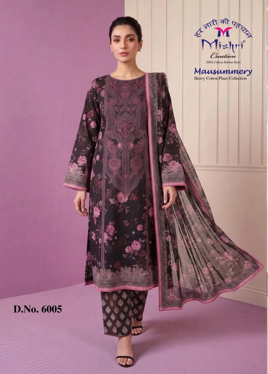 mishri Mausummery Vol 6 – Karachi Dress Material Wholesale Catalog