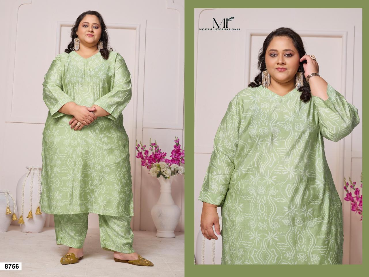 Moksh International Plus Size Co ord Set  Shisha Vol 1 catalog modest co ord sets plus size