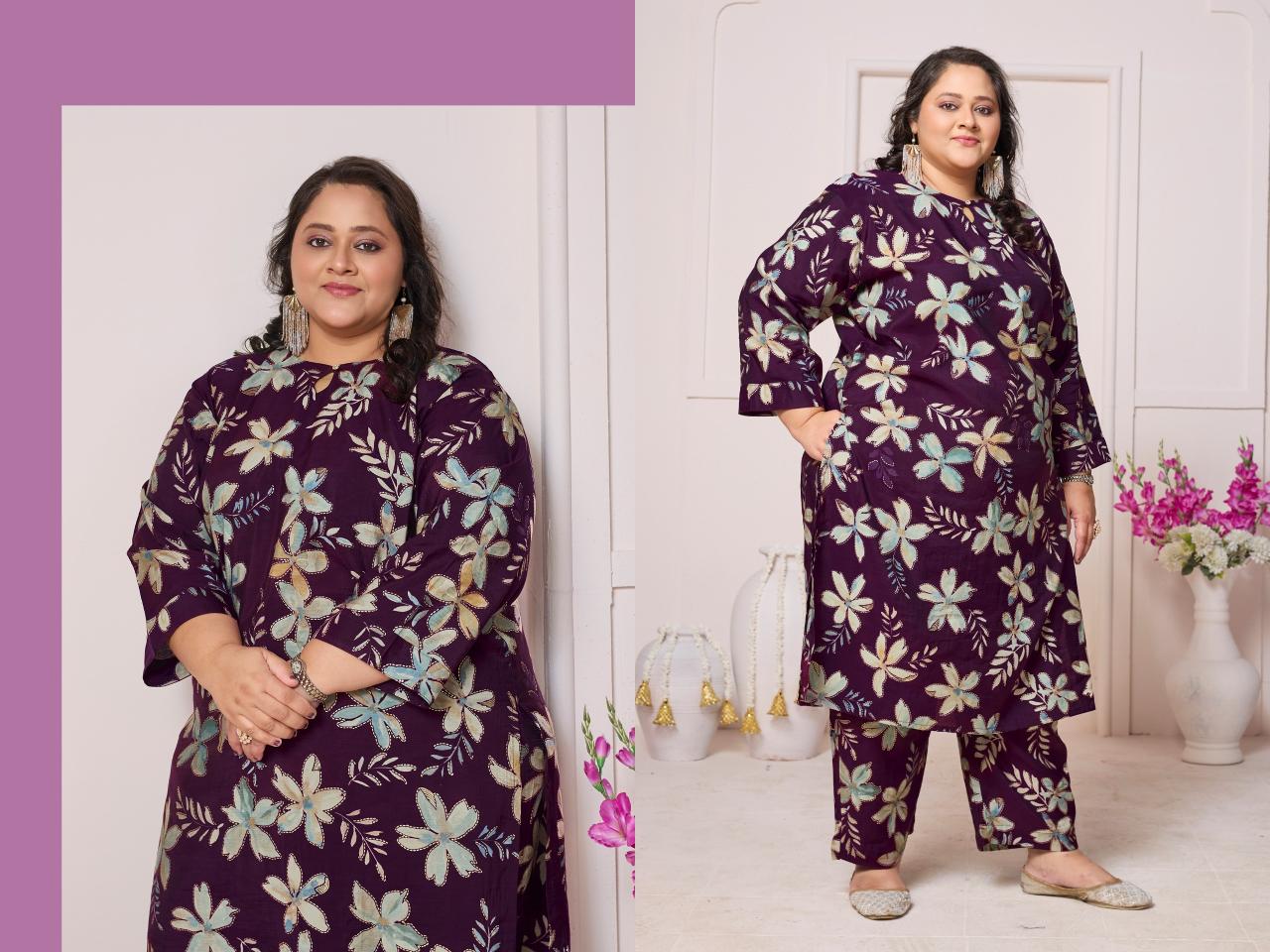 Moksh International Plus Size Co ord Set  Shisha Vol 1 catalog modest co ord sets plus size