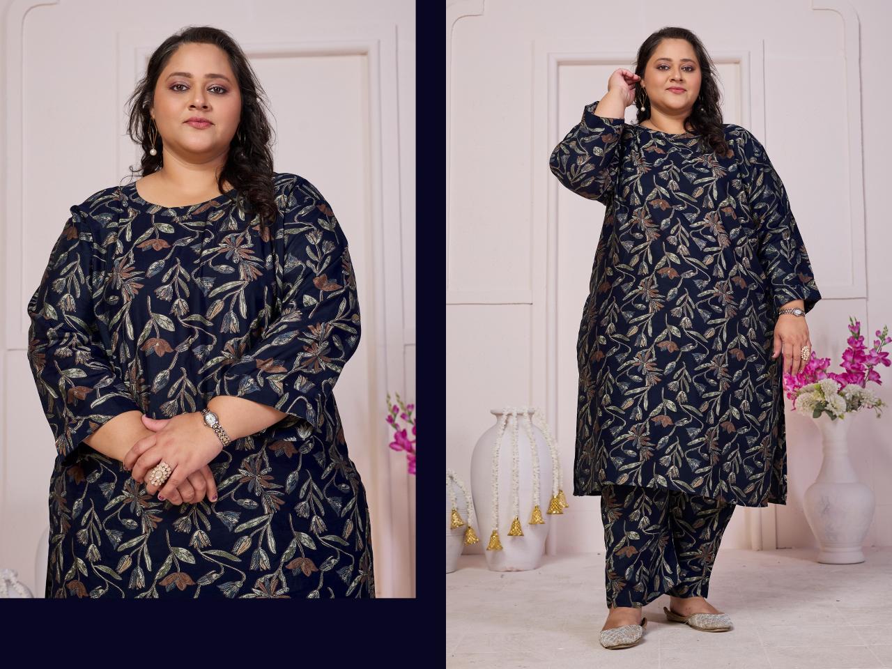 Moksh International Plus Size Co ord Set Shisha Vol 2 catalog coord set wholesale in Surat