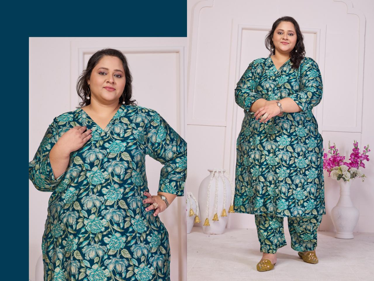 Moksh International Plus Size Co ord Set Shisha Vol 2 catalog coord set wholesale in Surat