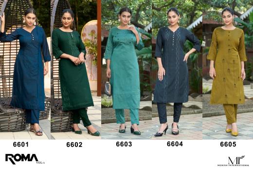 Moksh International Roma vol 1 catalog coord set manufacturer