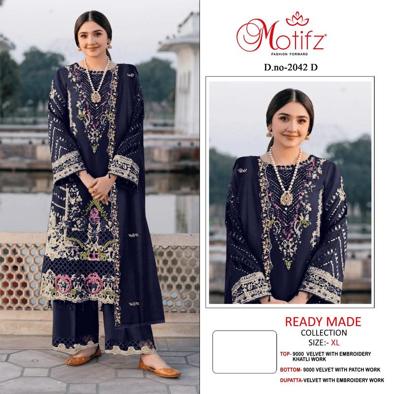 Motifz 2042 catalog pakistani suit wholesale market
