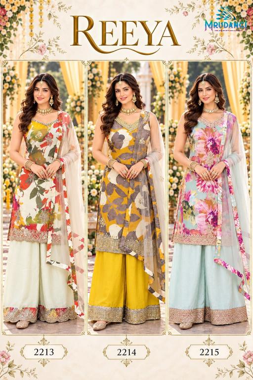 Mrudangi Reeya catalog unstitched salwar kameez wholesalers uk