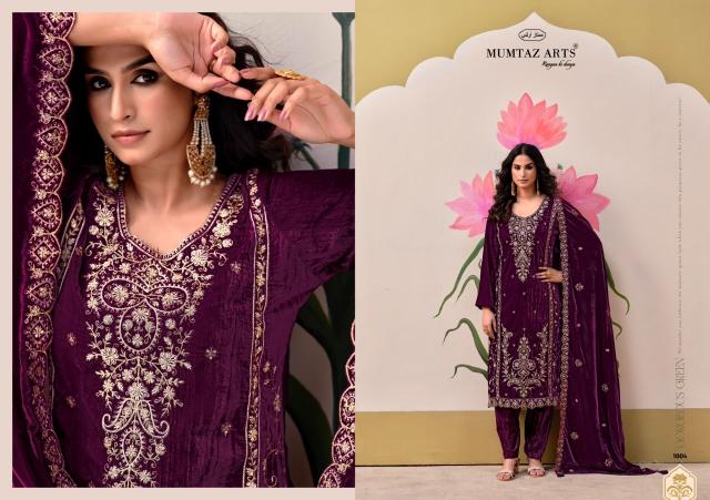 Mumtaz Arts Gulabi Sapne catalog surat dress material silvassa