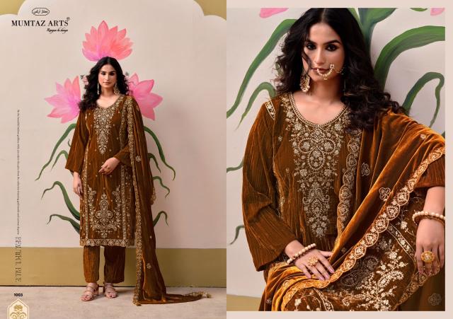 Mumtaz Arts Gulabi Sapne catalog surat dress material silvassa