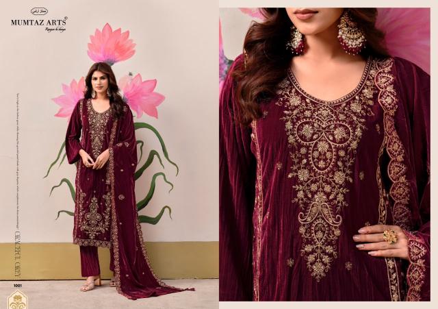 Mumtaz Arts Gulabi Sapne catalog surat dress material silvassa
