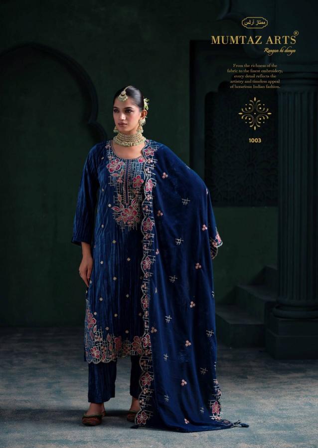 Mumtaz Arts Gulbahar catalog wholesaler of dress material in baroda
