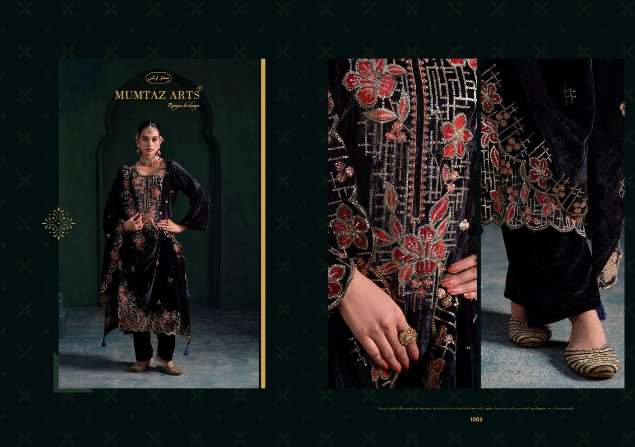 Mumtaz Arts Gulbahar catalog wholesaler of dress material in baroda