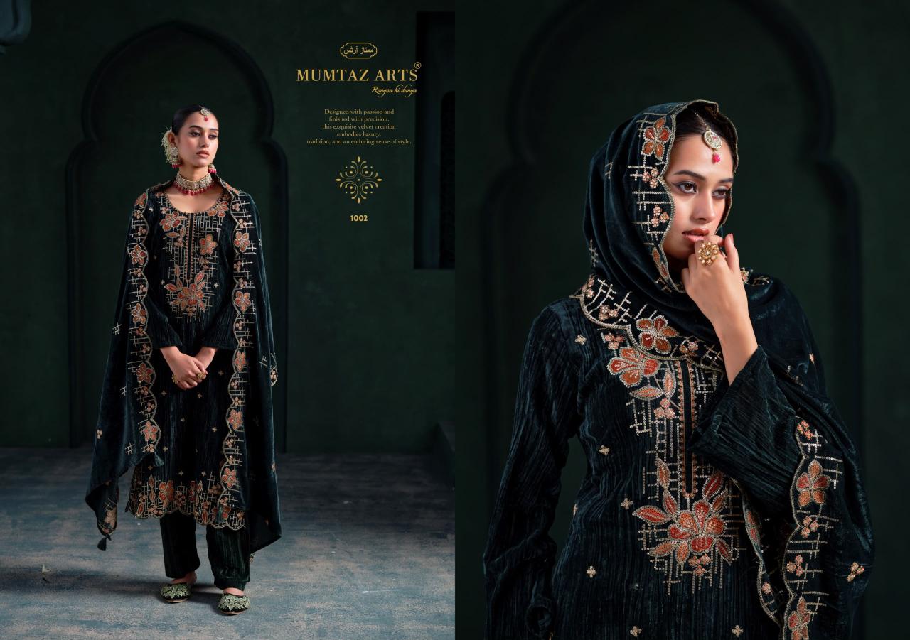 Mumtaz Arts Gulbahar catalog wholesaler of dress material in baroda
