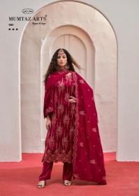 Mumtaz Arts Maahi catalog surat mumbai dress materials for sales whappa nuber