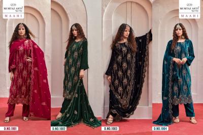 Mumtaz Arts Maahi catalog surat mumbai dress materials for sales whappa nuber