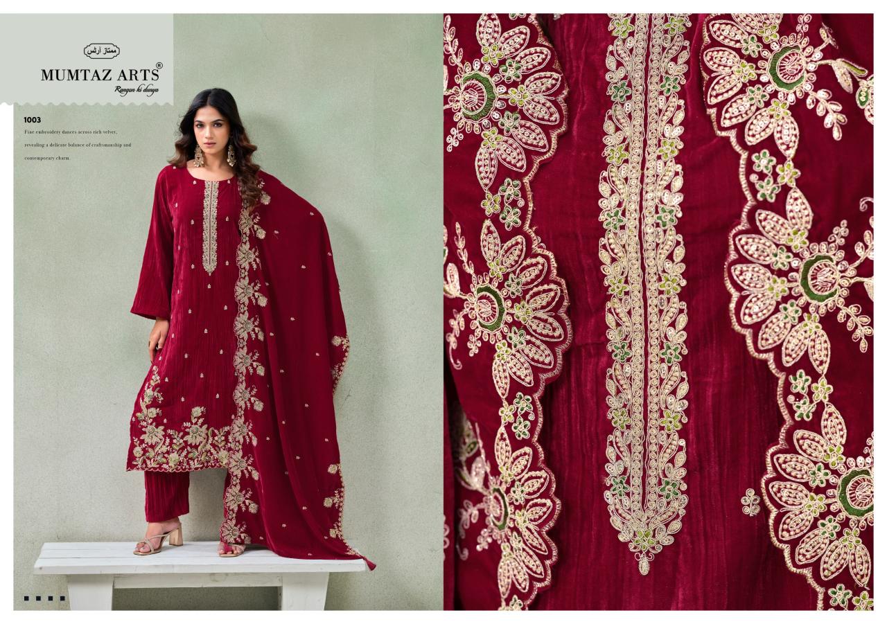 Mumtaz Arts Maahi Nx catalog wholesaler in gujarat dress materials
