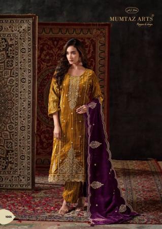 Mumtaz Arts Malika E Noor catalog karachi dress material in surat