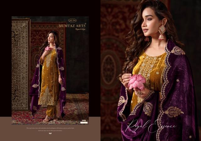 Mumtaz Arts Malika E Noor catalog karachi dress material in surat