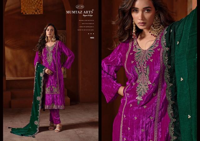 Mumtaz Arts Naazneen catalog wholesale market for dress material in bangalore