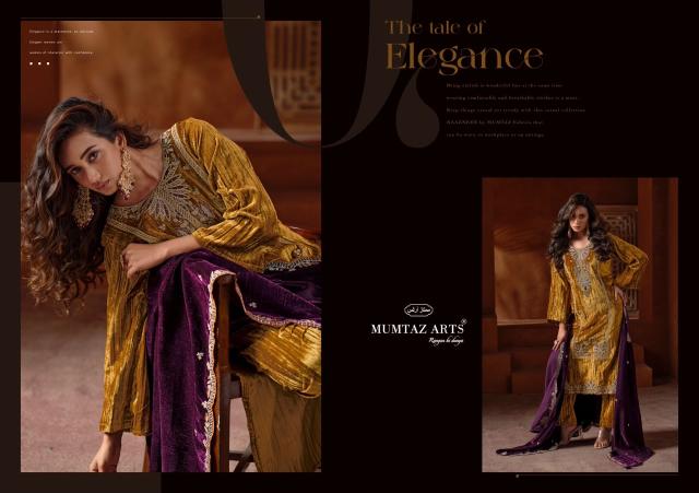 Mumtaz Arts Naazneen catalog wholesale market for dress material in bangalore