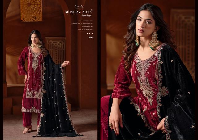 Mumtaz Arts Naazneen catalog wholesale market for dress material in bangalore