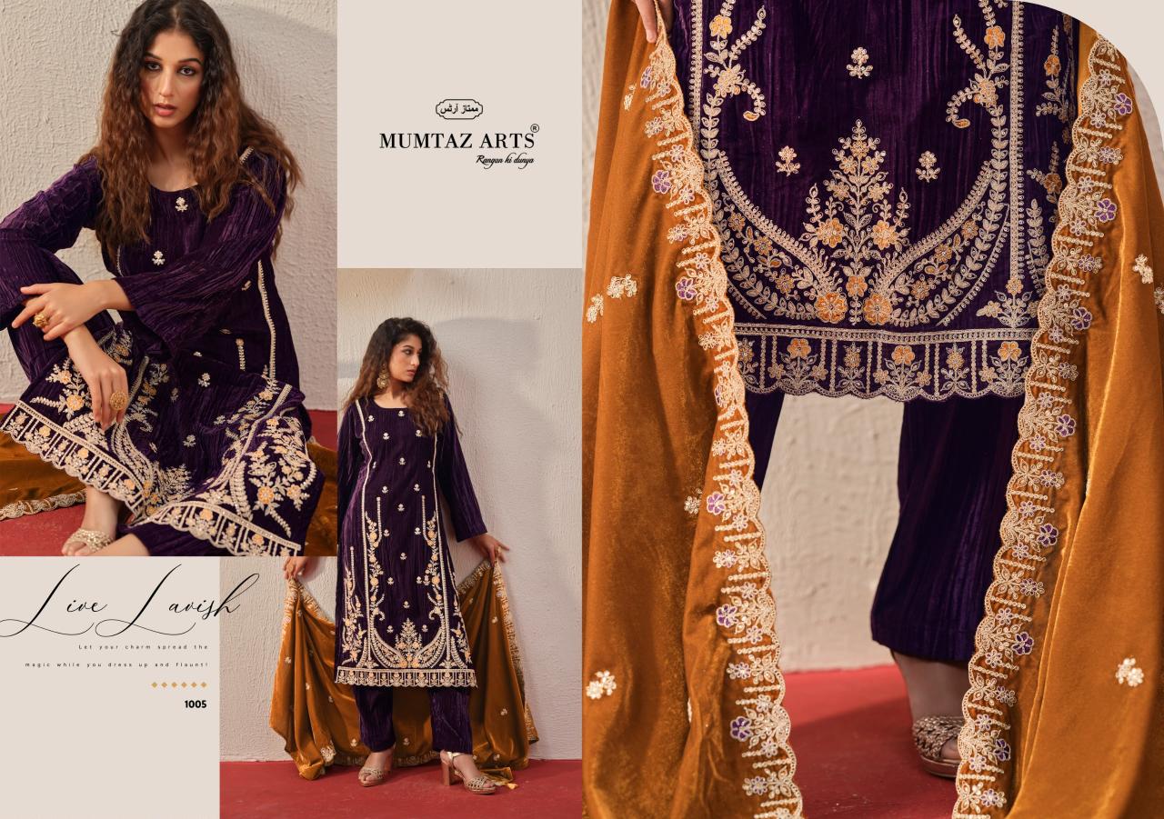 Mumtaz Arts Ranihaar catalog surat dress material shop in vadodara
