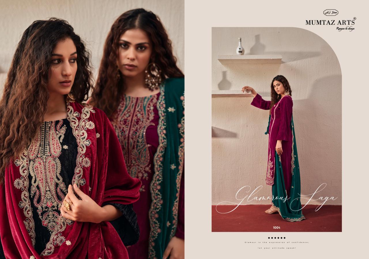 Mumtaz Arts Ranihaar catalog surat dress material shop in vadodara