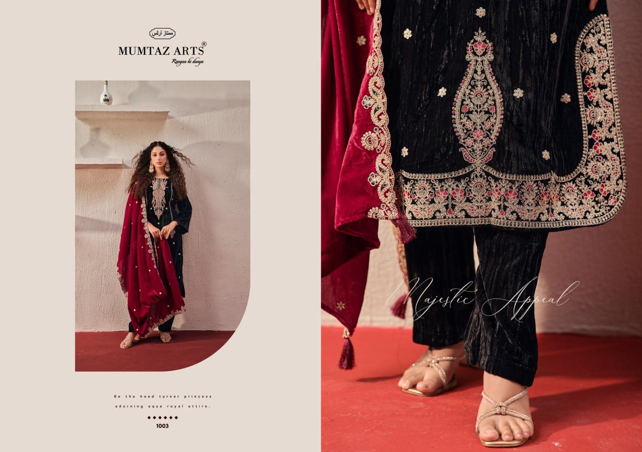 Mumtaz Arts Ranihaar catalog surat dress material shop in vadodara