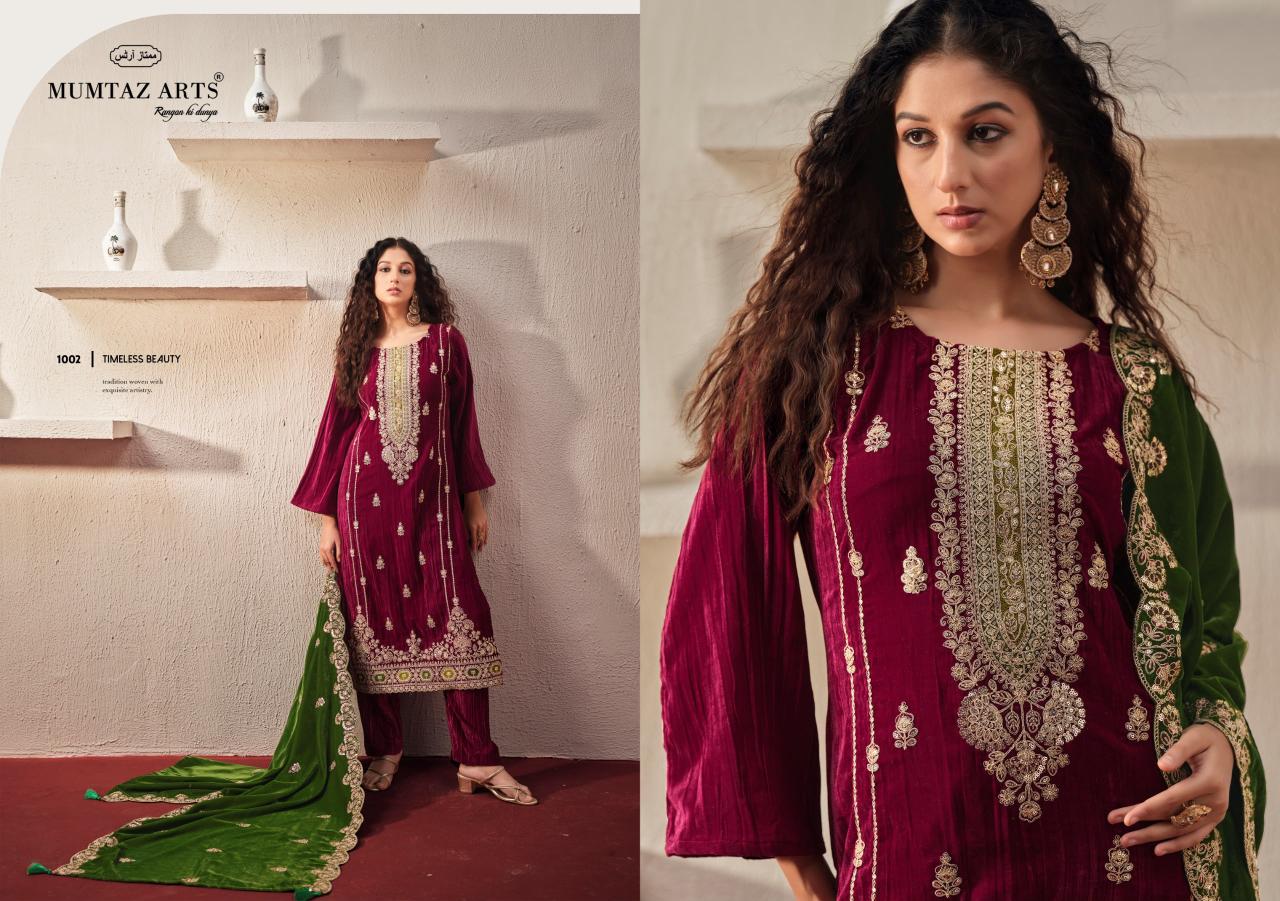 Mumtaz Arts Ranihaar catalog surat dress material shop in vadodara