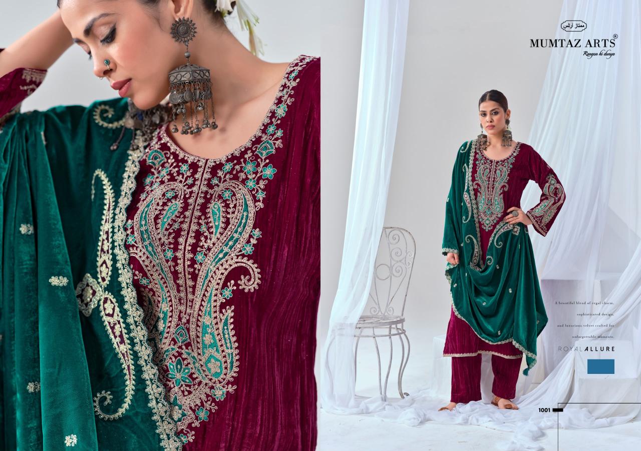 Mumtaz Arts Riwayat catalog dress materials exporters in surat