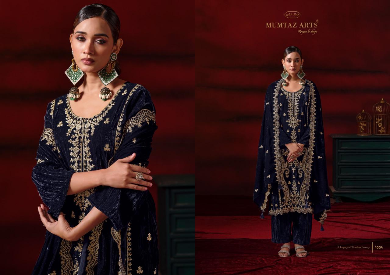 Mumtaz Arts Shehzaadi NX catalog wholesale market in ramanathapuram dress material