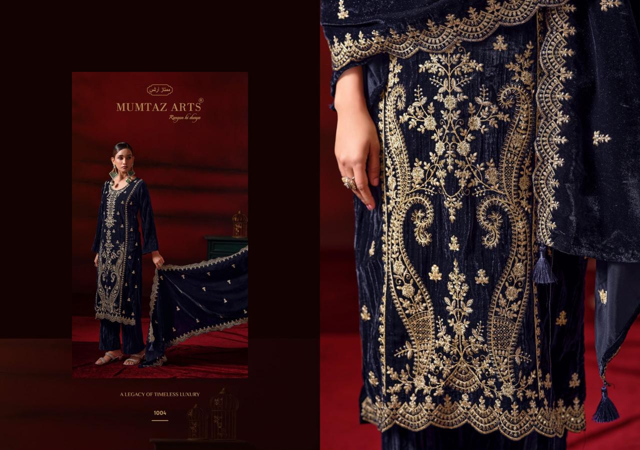 Mumtaz Arts Shehzaadi NX catalog wholesale market in ramanathapuram dress material