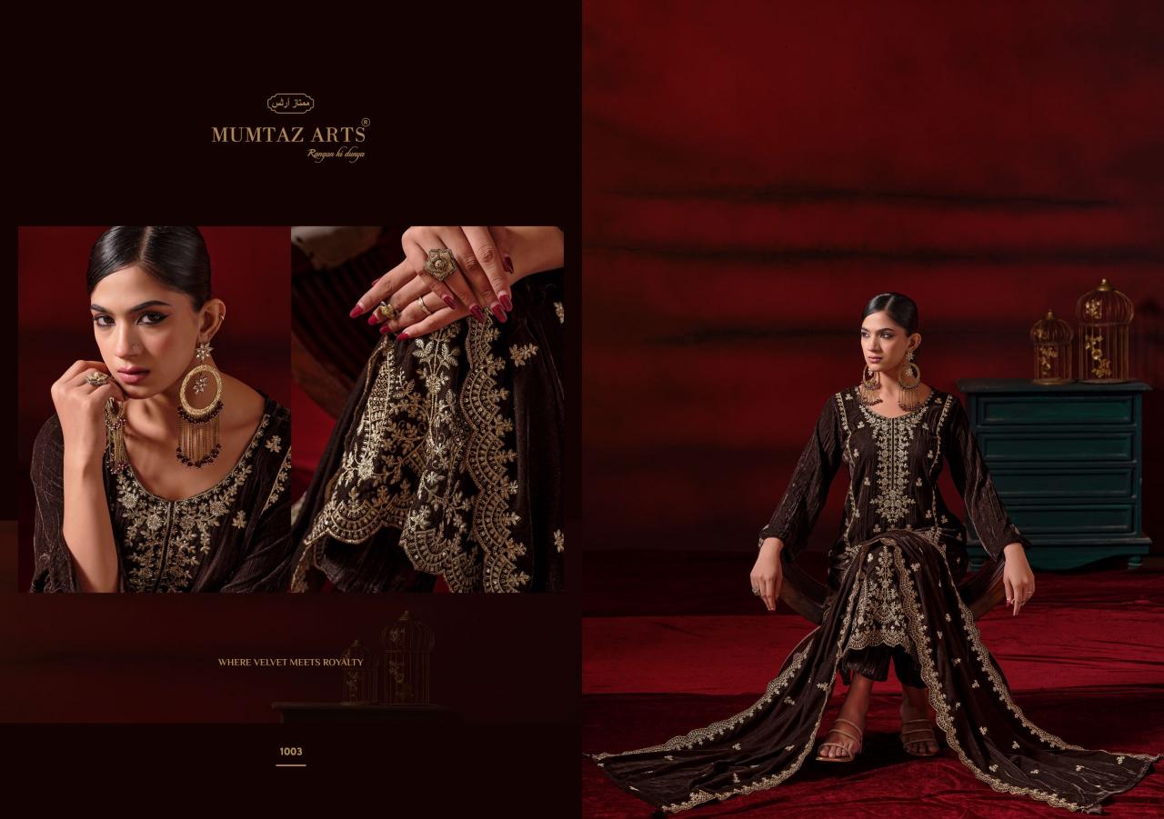 Mumtaz Arts Shehzaadi NX catalog wholesale market in ramanathapuram dress material