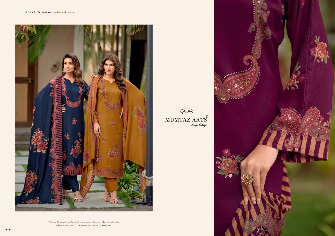 Mumtaz Arts Zarnish catalog wholesale dress material from surat mills