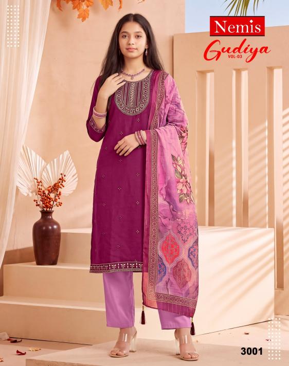 Nemis Gudiya Vol 3 catalog girls wear wholesale