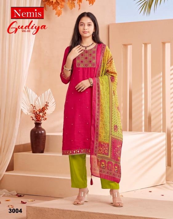 Nemis Gudiya Vol 3 catalog girls wear wholesale