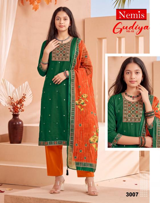 Nemis Gudiya Vol 3 catalog girls wear wholesale
