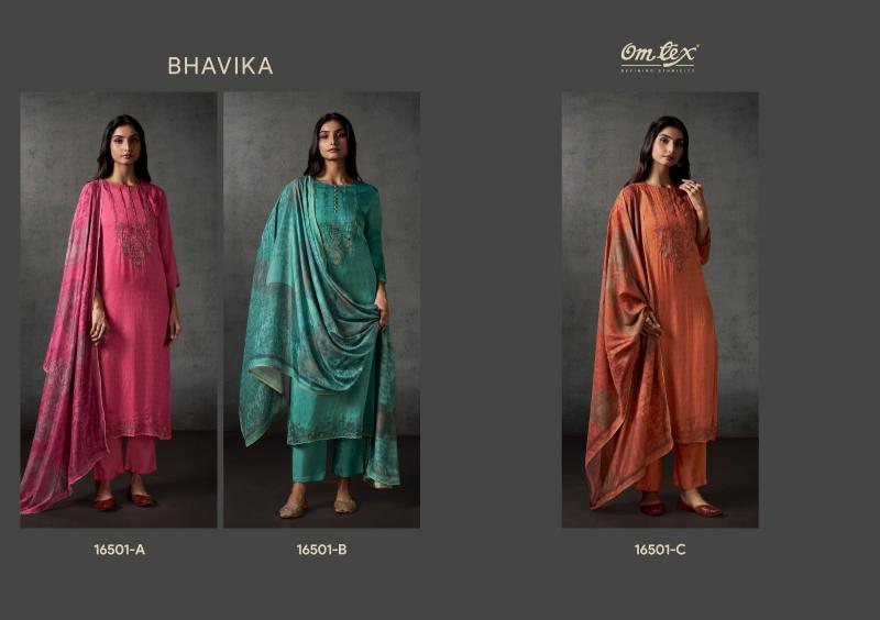 Omtex Bhavika catalog salwar kameez wholesale surat gujarat