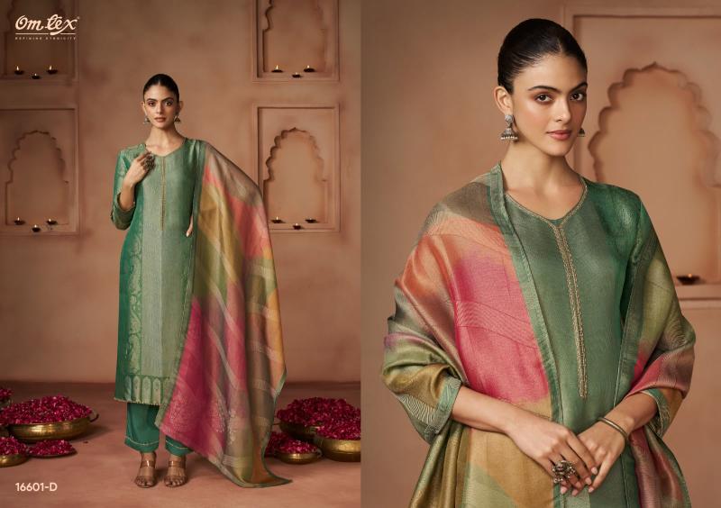 Omtex Evara catalog wholesale unstitched salwar kameez material in bangalore